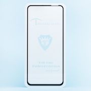 Защитное стекло для Realme 7 Global чёрное Brera Full 2,5D