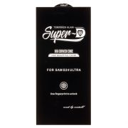 Защитное стекло для Samsung S24 Ultra чёрное Brera Full 2,5D