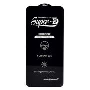 Защитное стекло для Samsung S25 чёрное Brera Full 2,5D