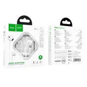 Наушники с микрофоном разъём Lightning Hoco M1 Max белые