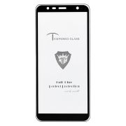 Защитное стекло для Samsung J610/J6 Plus 2018 чёрное Brera Full 2,5D