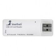 Картридер Smartbuy 749 USB2.0/MicroSD/SD/MS/M2 белый