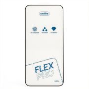 Защитное стекло для Samsung S25 +/Samsung S24+ чёрное Cellis Full Flex Pro