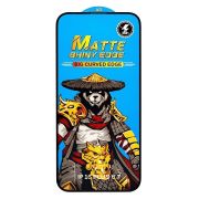Защитное стекло для iPh 16 Plus чёрное матовое Full Matte