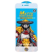 Защитное стекло для iPh 7/8/SE чёрное матовое Full Matte