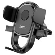 Автодержатель в дефлектор Hoco H6 зажим чёрный