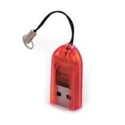Картридер Smartbuy 710 USB2.0/MicroSD красный