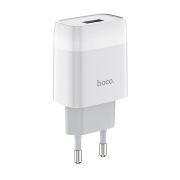 Адаптер Сетевой - Hoco C72A, 1USB/2.1A белый