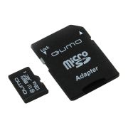 Карта памяти 128GB - Qumo карта памяти microSDHC сlass 10 с адаптером UHS-1 U3 Pro seria