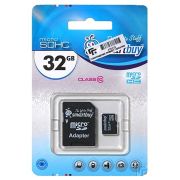 Карта памяти 32GB - Smartbuy карта памяти microSDHC сlass 10 с адаптером