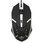 Мышь проводная Nakatomi Gaming MOG-03U игровая чёрная