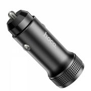 Адаптер Автомобильный - Hoco Z49, 2USB/2.4A, чёрный