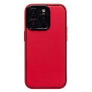 Чехол iPh 14 Pro экокожа красный