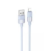 Кабель USB - Lightning Borofone BX106, 2.4A, 1м, синий