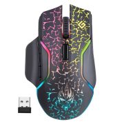 Мышь беспроводная Defender Oneshot GM-067 игровая чёрная