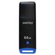 Накопитель USB 64Gb Smartbuy Easy чёрный