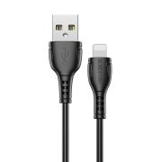 Кабель USB - Lightning Borofone BX51, 2.4A, 1м, чёрный