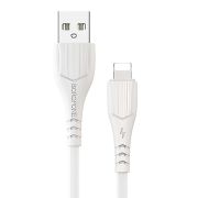 Кабель USB - Lightning Borofone BX37, 2.4A, 1м, белый