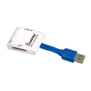 Картридер Smartbuy 700 USB3.0/MicroSD/SD/MMC/MS белый