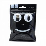 Кабель USB - Lightning Hoco X13, 2.4A, 1м, чёрный