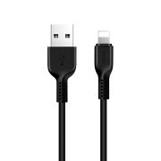 Кабель USB - Lightning Hoco X20, 2A, 3м, чёрный