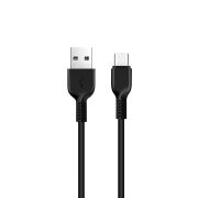 Кабель USB - Type-C Hoco X20, 2A, 1м, чёрный