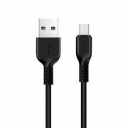 Кабель USB - MicroUSB Hoco X20, 2.4A, 1м, чёрный