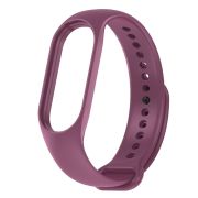Ремешок Xiaomi Mi Band 7 силикон на кнопке сиреневый