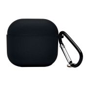 Чехол для AirPods 4 Soft touch чёрный