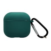 Чехол для AirPods 4 Soft touch зелёный