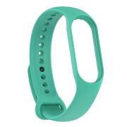 Ремешок Xiaomi Mi Band 7 силикон на кнопке зелёный