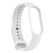 Ремешок Xiaomi Mi Band 7 силикон на кнопке белый