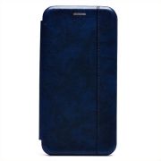 Чехол Honor 8X книжка боковая синий BF+