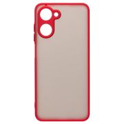 Чехол Realme 10 4G пластик с защитой камеры красный