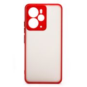 Чехол Realme 14 5G пластик с защитой камеры красный