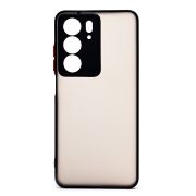 Чехол Realme C75 пластик с защитой камеры чёрный