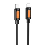 Кабель Type-C - Lightning Borofone BX114, 3А/PD20W, чёрный