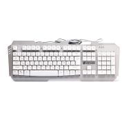 Клавиатура Dialog KGK-26U Gan-Kata игровая с RGB подсветкой корпус металл серебро