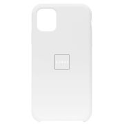 Чехол iPh 11 силикон Soft Touch с лого белый