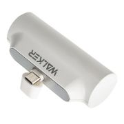 Аккумулятор внешний 5000 mAh  Walker WB-950 для Type-C подставка белый