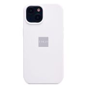 Чехол iPh 15 силикон Soft Touch с лого белый