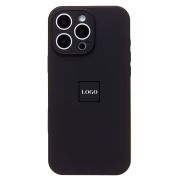 Чехол iPh 16 Pro Max силикон Soft Touch с лого чёрный