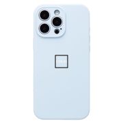 Чехол iPh 16 Pro Max силикон Soft Touch с лого синий
