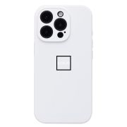 Чехол iPh 16 Pro силикон Soft Touch с лого белый