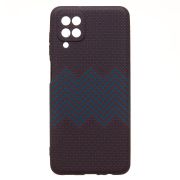 Чехол Samsung A12 пластик Luxo Life с защитой камеры с принтом 134