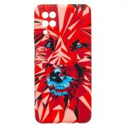 Чехол Samsung A12 пластик Luxo Life с защитой камеры с принтом 146
