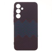 Чехол Samsung A35 пластик Luxo Life с защитой камеры с принтом 134