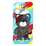 Чехол Xiaomi Redmi 13C 4G/Poco C65 пластик Luxo Life с защитой камеры с принтом 114