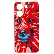 Чехол Xiaomi Redmi 13C 4G/Poco C65 пластик Luxo Life с защитой камеры с принтом 146
