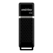 Накопитель USB 64Gb Smartbuy Quartz чёрный